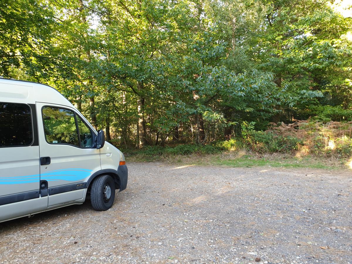 Forest of Bere car park